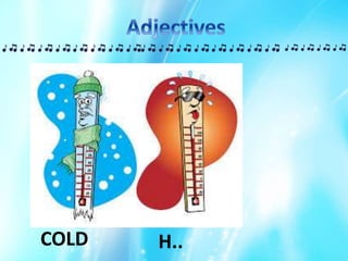 Comparatives and common adjectives in English for young learners | PPSX