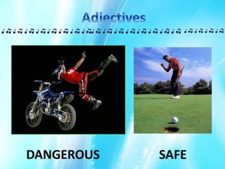 Comparatives and common adjectives in English for young learners | PPSX