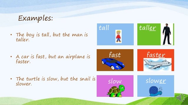 comparatives and superlatives lesson for 3rd grade esl students