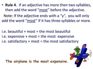 Comparatives and superlatives | PPT