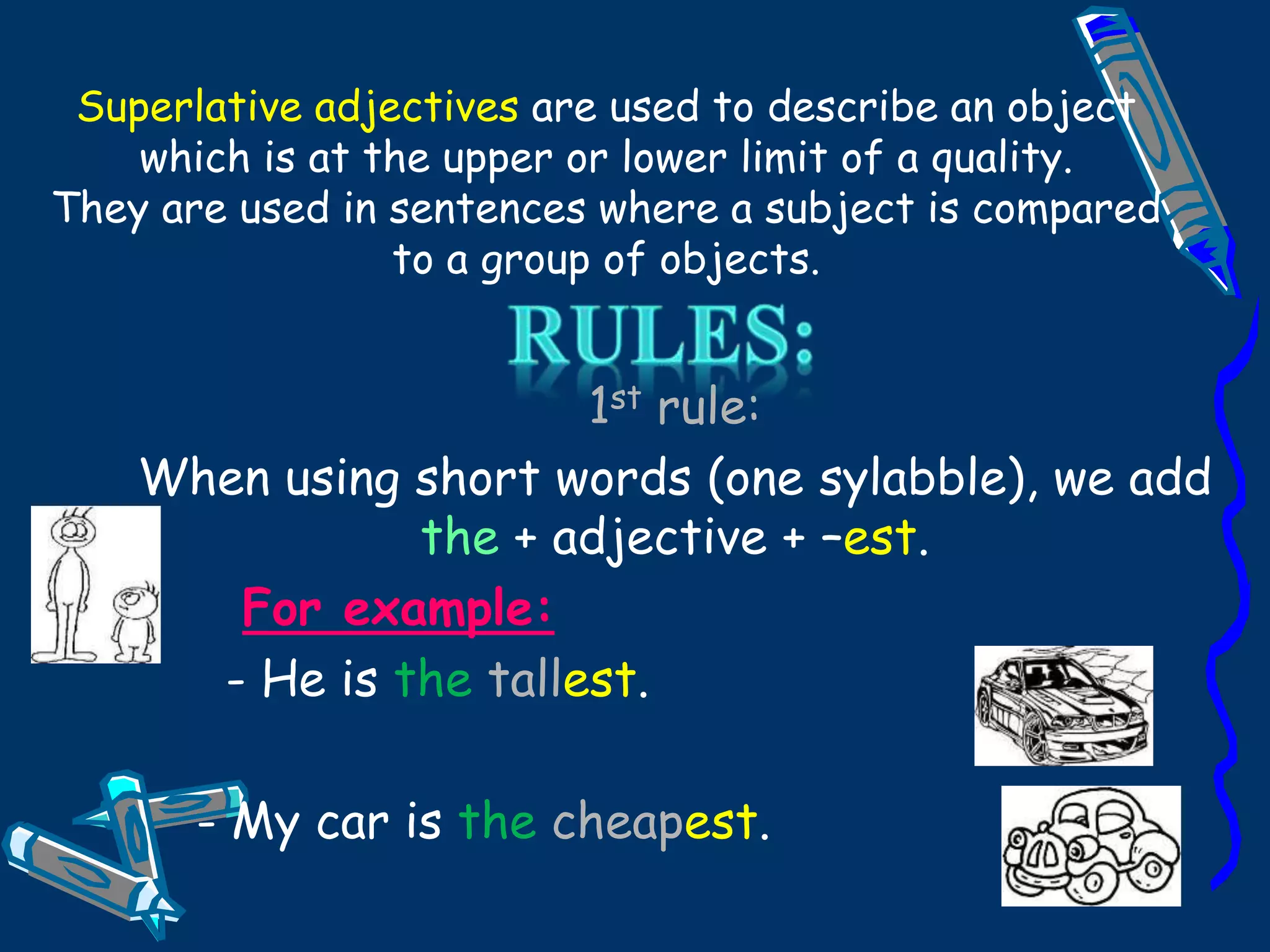 comparatives and superlatives .ppt