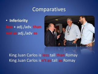 Comparatives and superlatives preinterm | PPTX