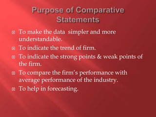 Comparative statement | PPTX