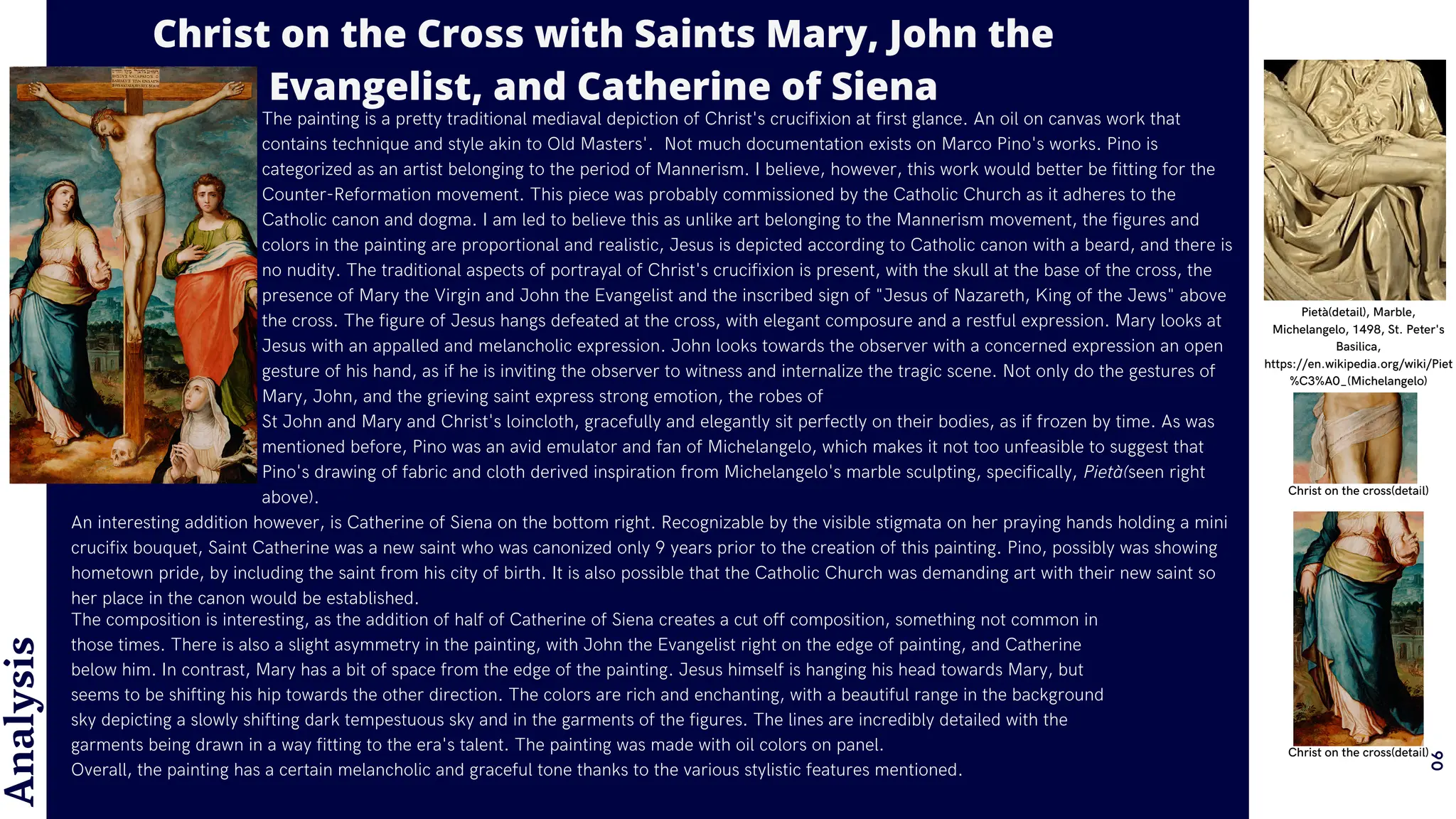 Christ's Crucifixion IB Comparative Study PDF Christianity