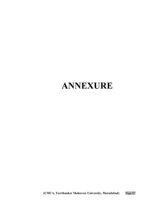 ANNEXURE

(CMCA, Teerthanker Mahaveer University, Moradabad)

Page 87

 