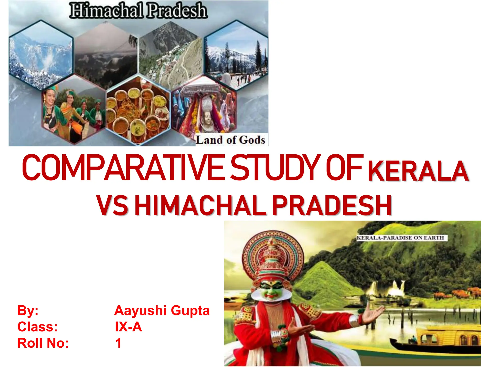 Comparative study of Kerala Vs Himachal Pradesh.pptx