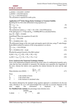 Comparative Study of Modified Euler and 4th Order Runge Kutta Numerical ...