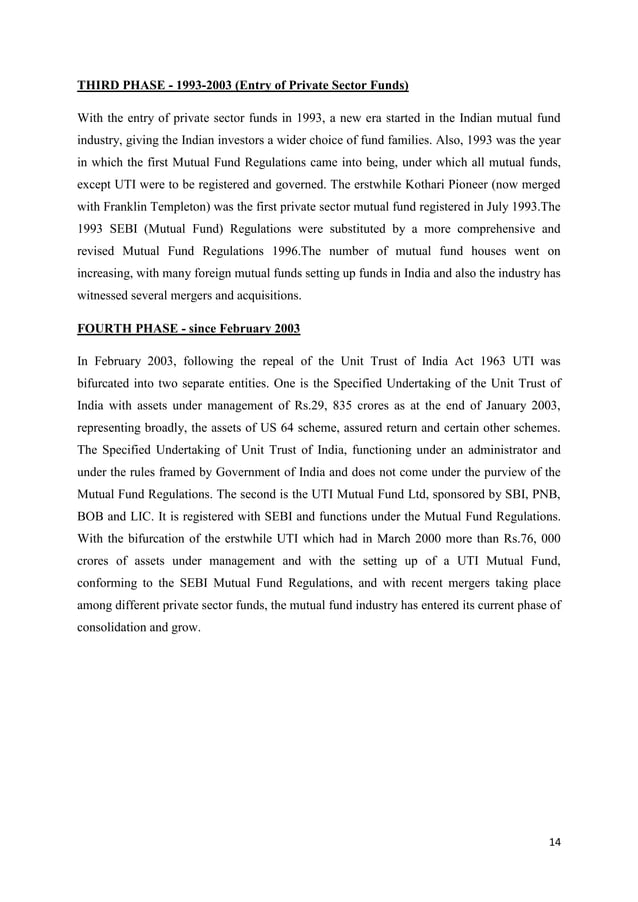 Comparative Study Of Mutual Funds In India Pdf Comparative Study Of Mutual Funds In India Pdf