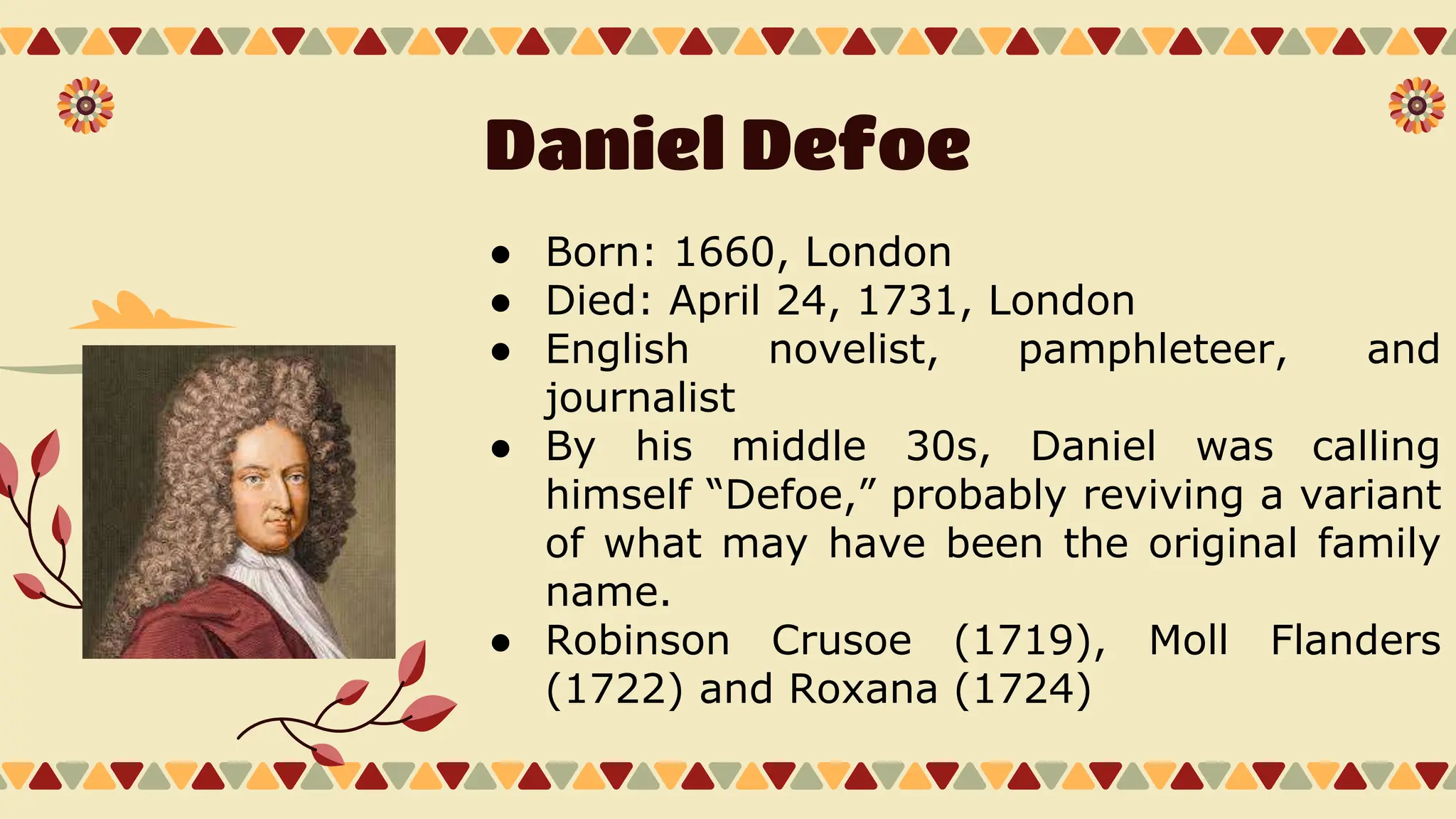 Comparative study of 'Robinson Crusoe' and 'Foe'.pptx