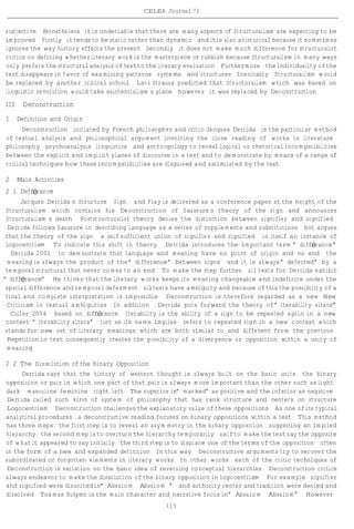 Comparative study of structuralism & deconstruction | PDF