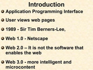 Comparative study of web 1, Web 2 and Web 3