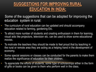 Comparative study on higher education in rural and urban area in ...