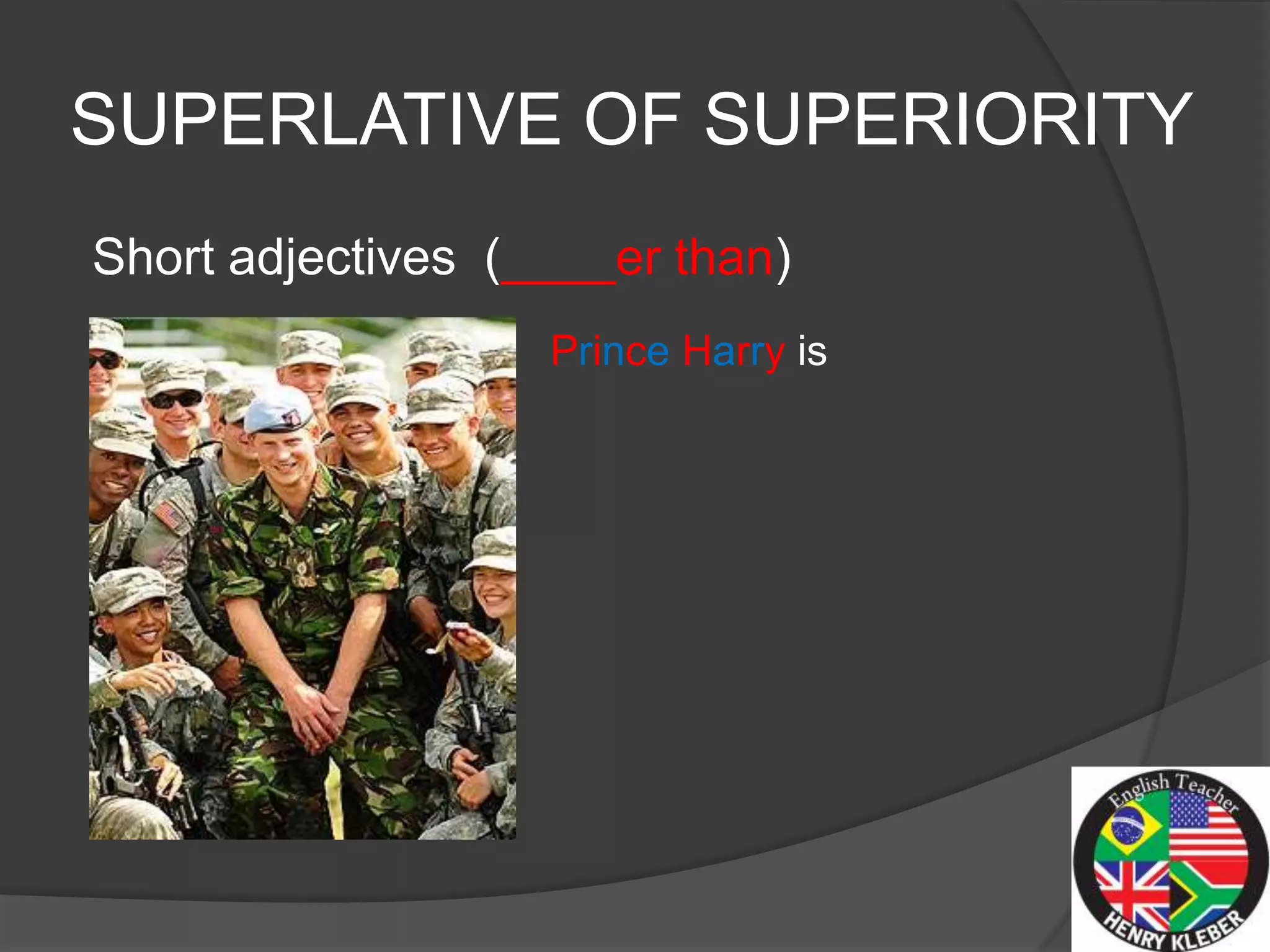 Comparative & superlative | PPTX | Music | Entertainment
