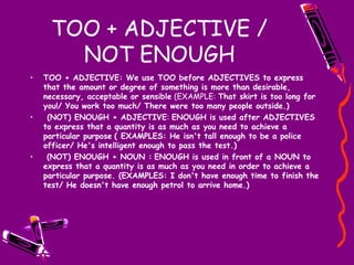 No Too Comparative superlative | PPT