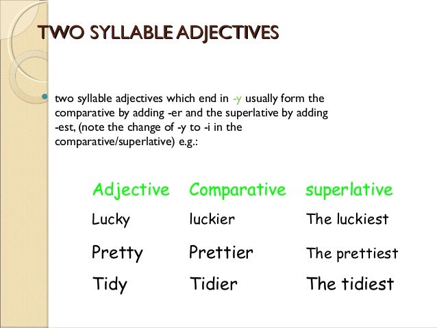 Comparative superlative