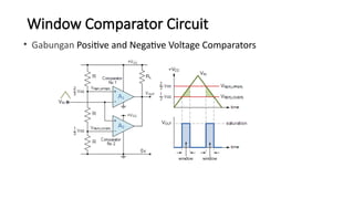 Comparator REFERENCE VOLTAGES POWER POINT | PPTX