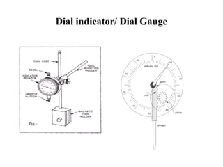 Dial indicator/ Dial Gauge
 