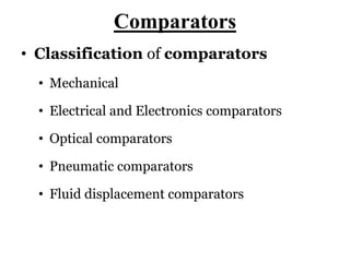 Comparators | PPT