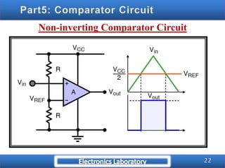 comparators using IC741 - ppt.pdf Operational Amplifiers IC ...