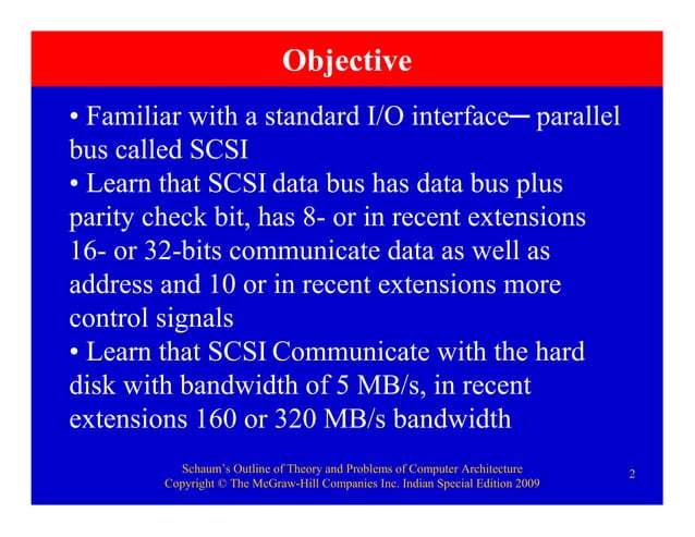 Comp archch scsi bus | PPT