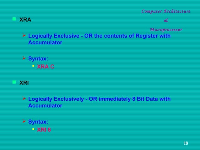 Computer architecture 3 | PPT image.