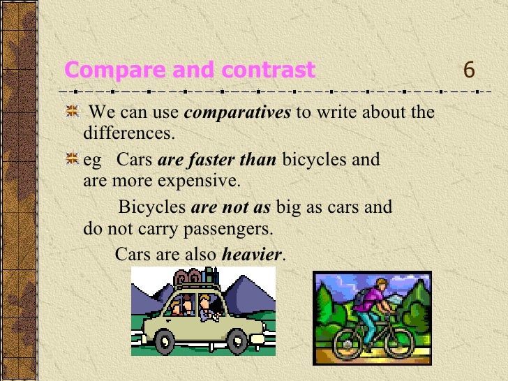 Compare between cars