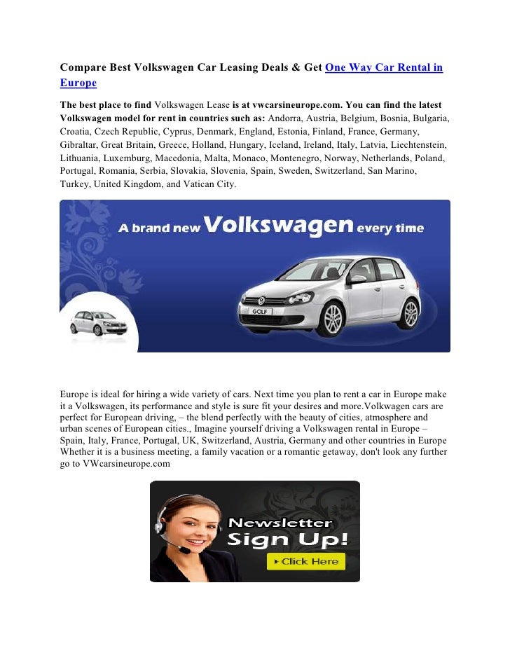 Car Rental Compare >> Compare Best Volkswagen Car Leasing Deals Get One Way Car Car Rental Compare >> Compare Best Volkswagen Car Leasing Deals Get One Way Car