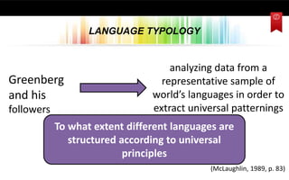 Rep Language Examples compare-typologyandundiversals.pptx