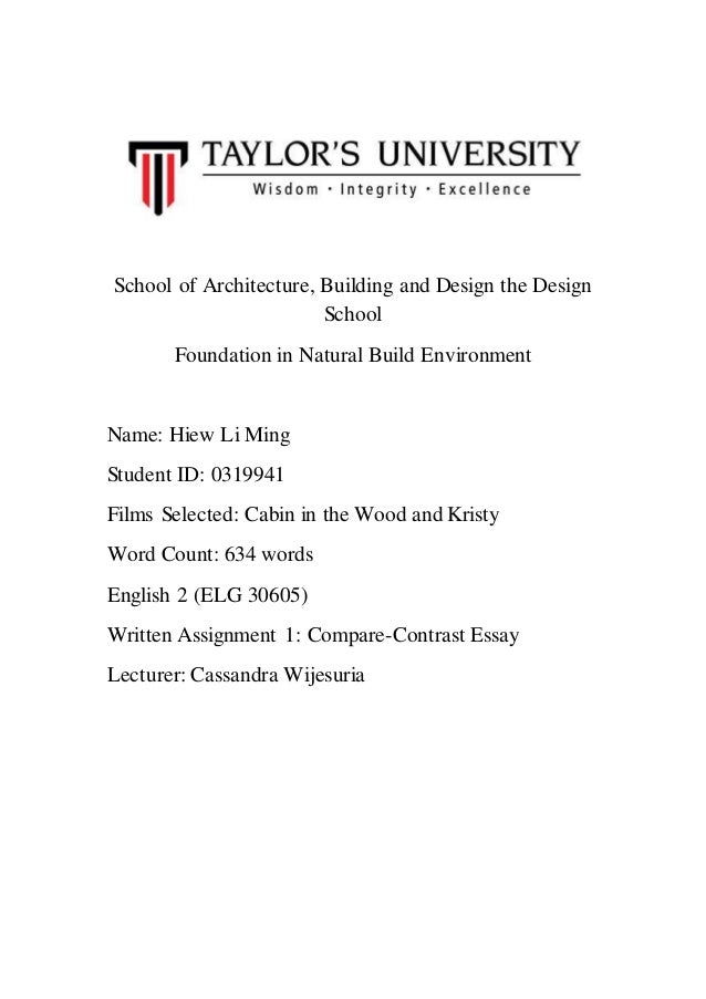 Compare And Contrast Essay School Of Architecture Building And Design The Design School Foundation In Natural Build Environment Name Compare And Contrast Essay English Essay Com also Thesis For An Analysis Essay Synthesis Essay Topic Ideas
