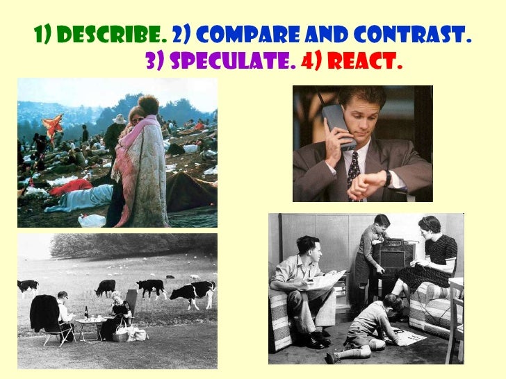 comparing and contrasting photos comparing pictures