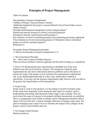 Calvert Approach Compare And Contrast Topics For An Essay | PDF