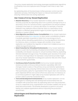 Compare Array vs Host vs Hypervisor vs Network-Based Replication | PDF