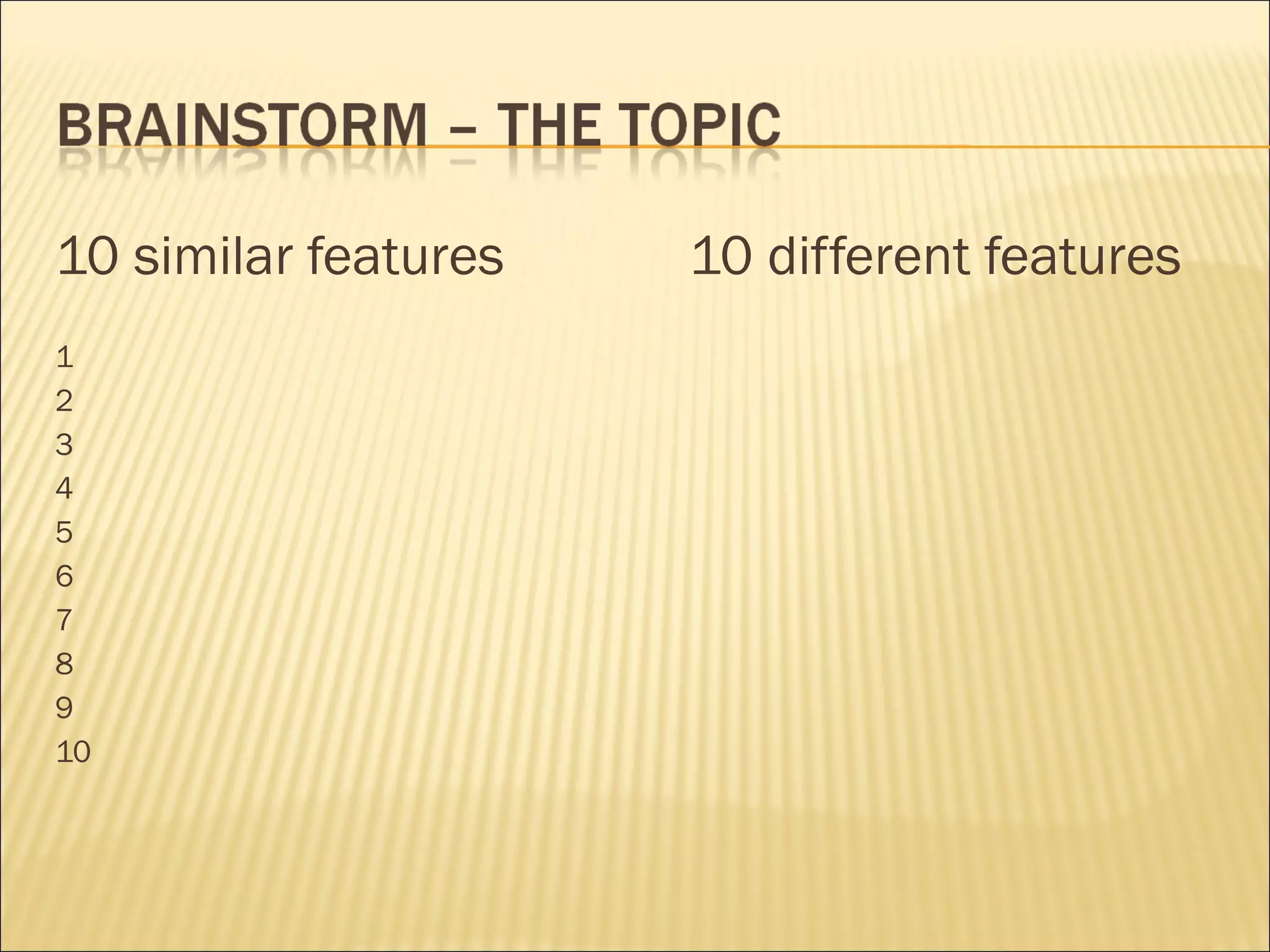 Compare Contrast Powerpoint