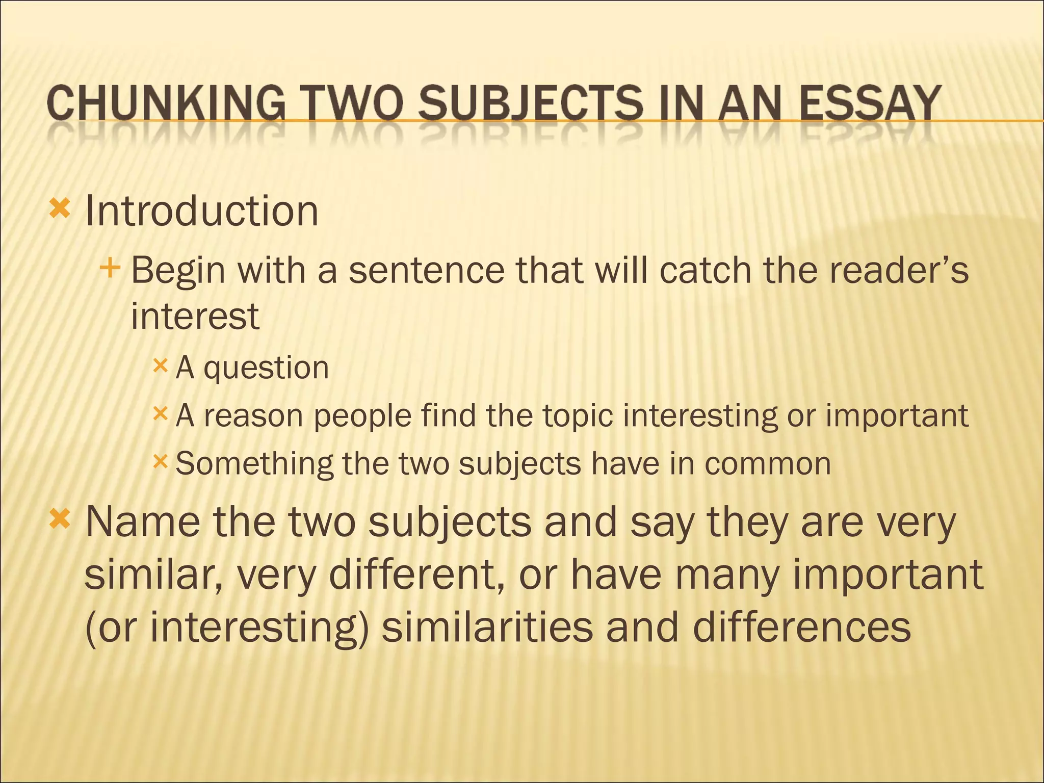 Compare Contrast Powerpoint