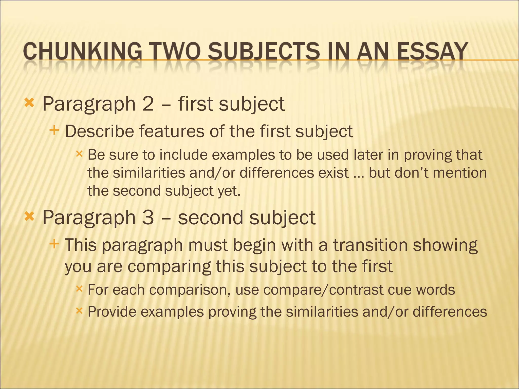 Compare Contrast Powerpoint