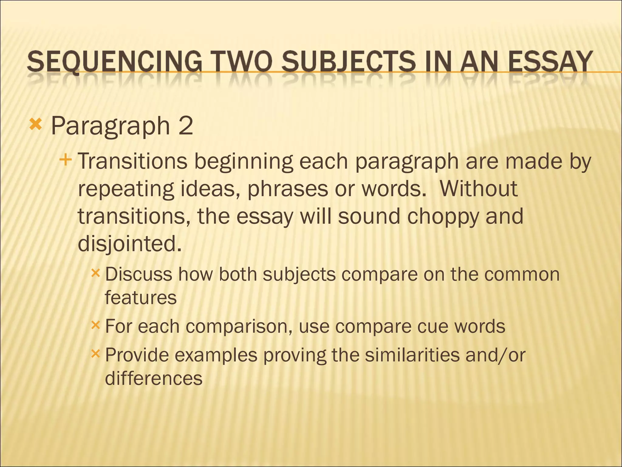 Compare Contrast Powerpoint
