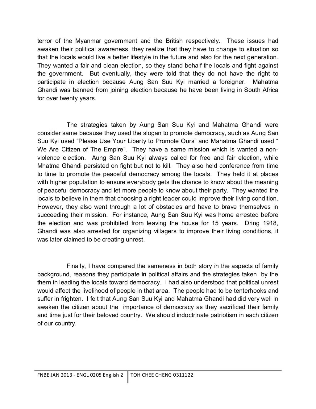 Movie characters to compare and contrast picture