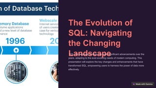 Compare SQL changes|SQL Database Modeler | PPTX