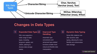 Compare SQL changes|SQL Database Modeler | PPTX
