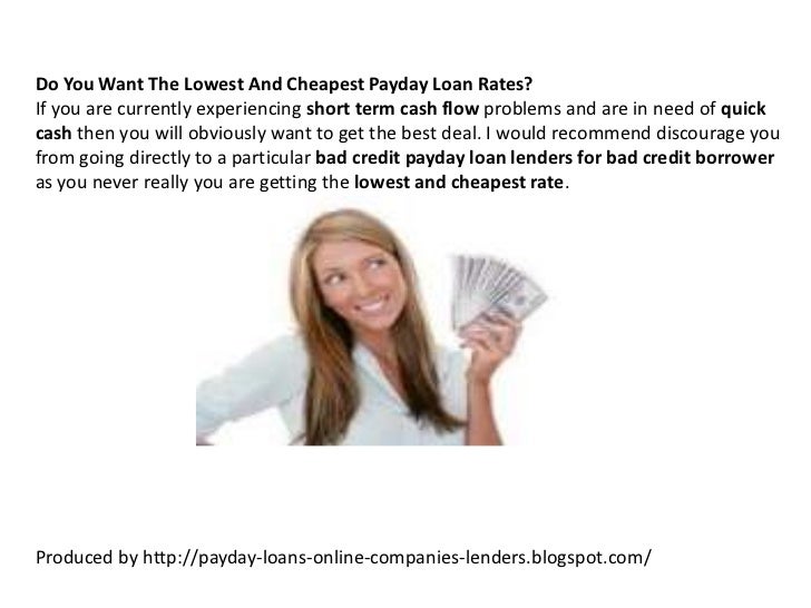 Compare top best online payday loans for bad credit borrower Compare top best online payday loans for bad credit borrower