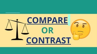 Comparing and Contrasting Opinions-.pptx