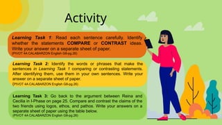 COMPARING&CONTRAST LESSON FOR GRADE 8.pptx