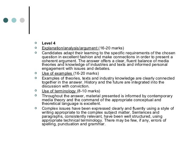 Contemporary media analysis essay