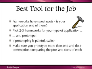 Comparing JSF, Spring MVC, Stripes, Struts 2, Tapestry and Wicket | PDF