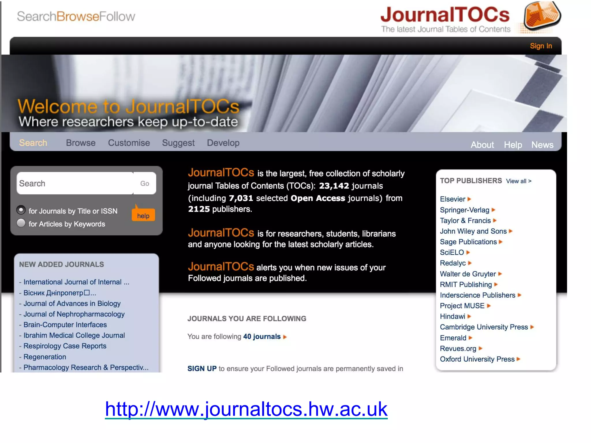 http://www.journaltocs.hw.ac.uk
 