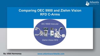 Comparing OEC 9900 and Ziehm Vision
RFD C-Arms
By: Vikki Harmonay www.atlantisworldwide.com
 