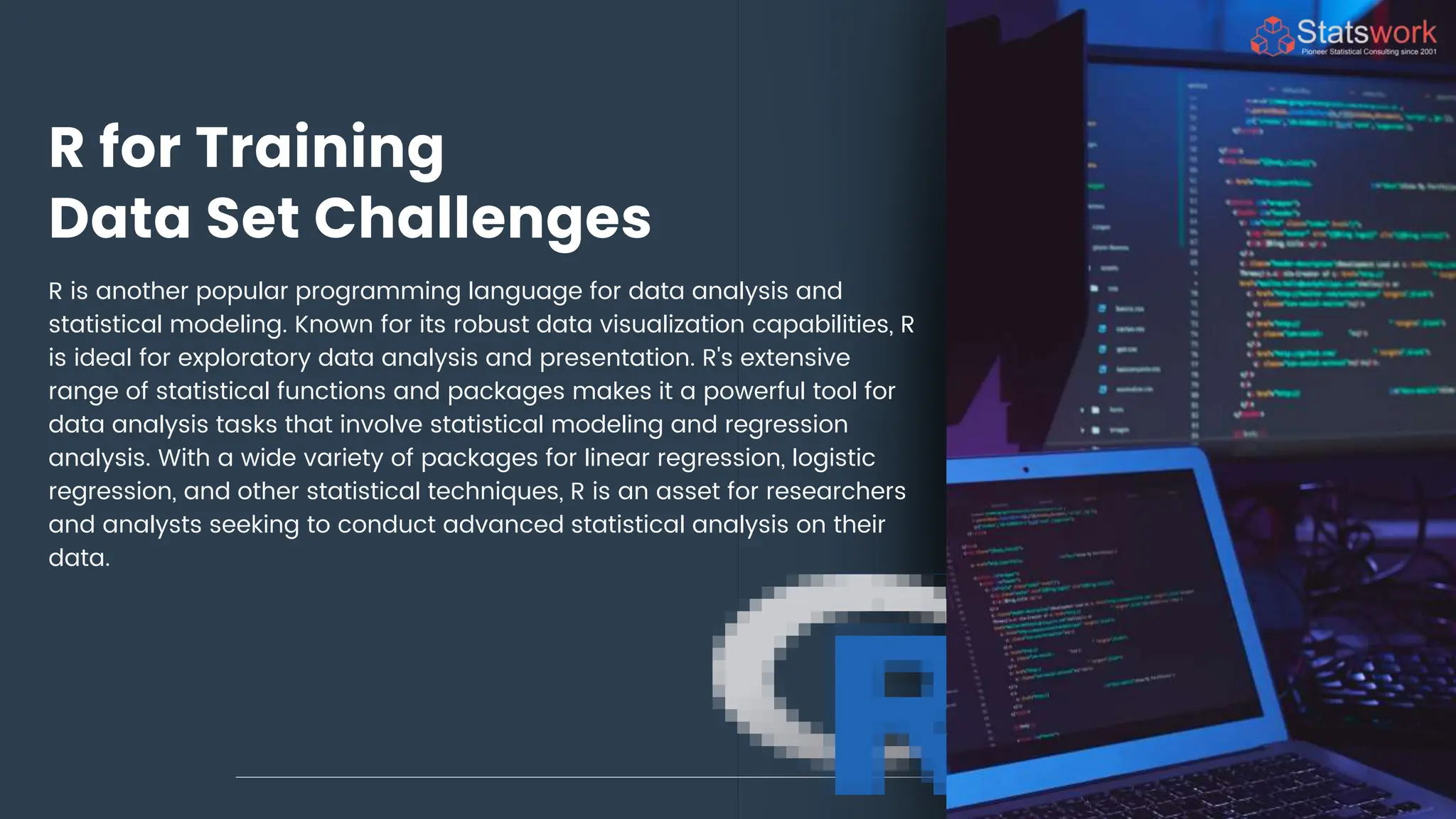 Comparing Python, R, and SAS Overcoming Training Data Set Challenges.pptx