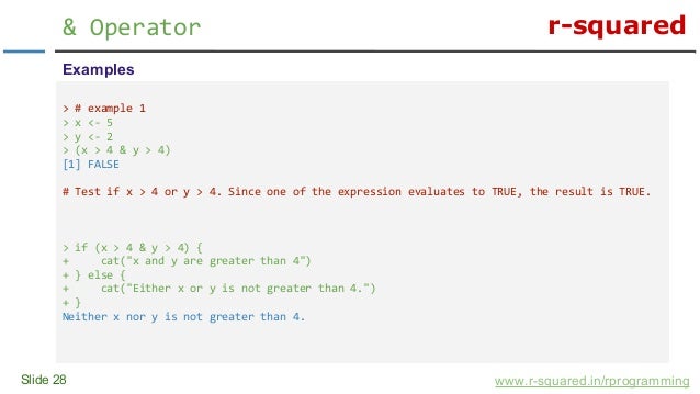R Programming: Comparing Objects In R