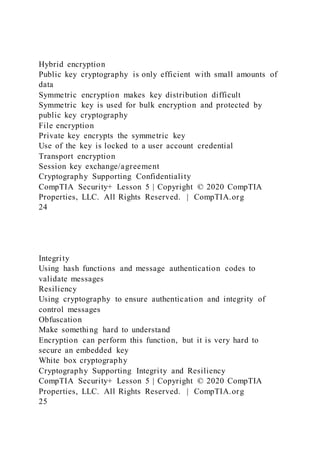 Comparing Security Roles and Security Controls Lesson 1 | DOCX