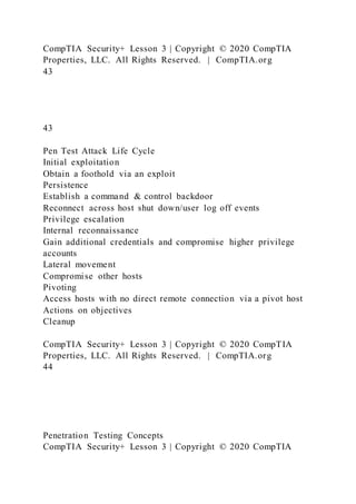Comparing Security Roles and Security Controls Lesson 1 | DOCX